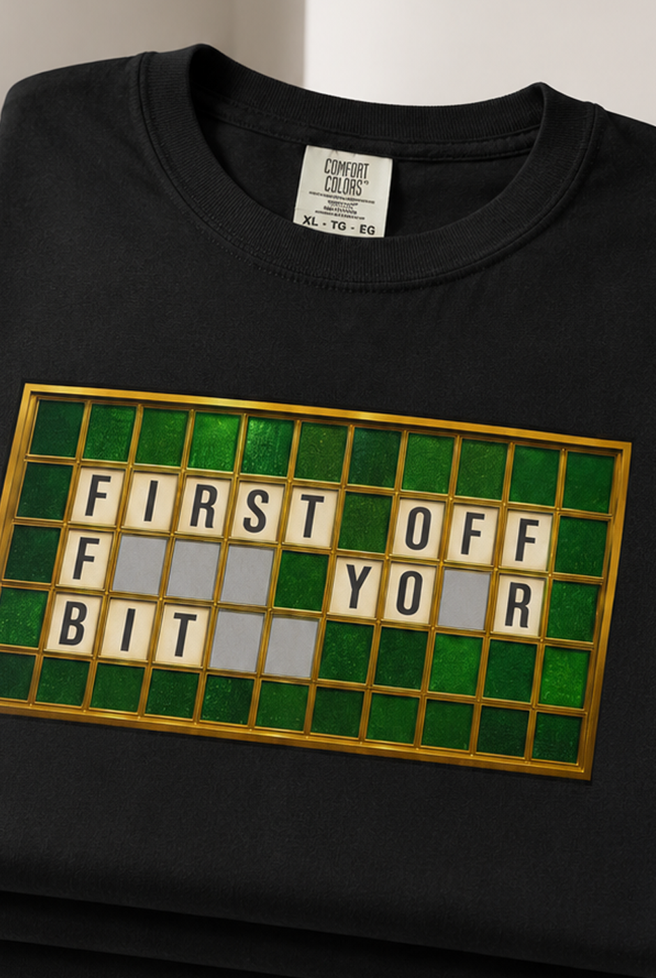 First Off...